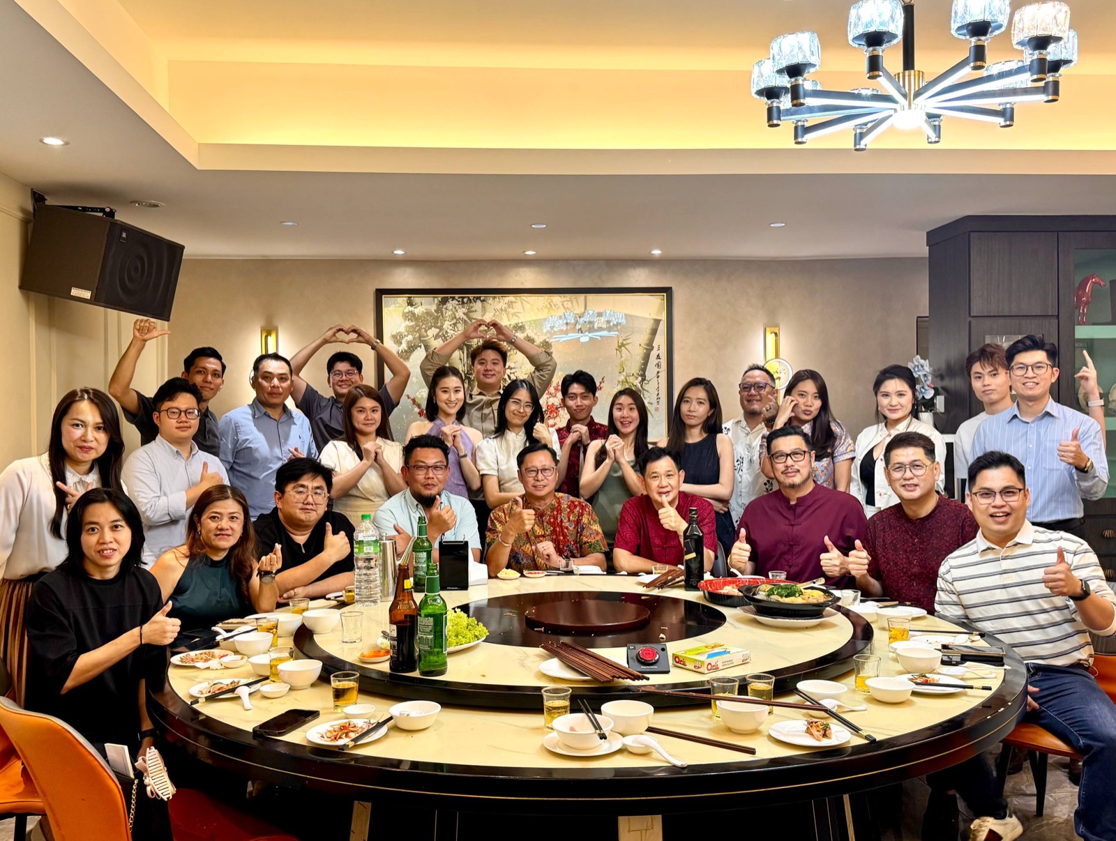 CNY Dinner with Sinaran Aset Team